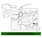 Switch Bezel - Driver's Side (LH) - GM (25901192)