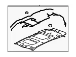 Light Titanium Headliner - GM (25904331)
