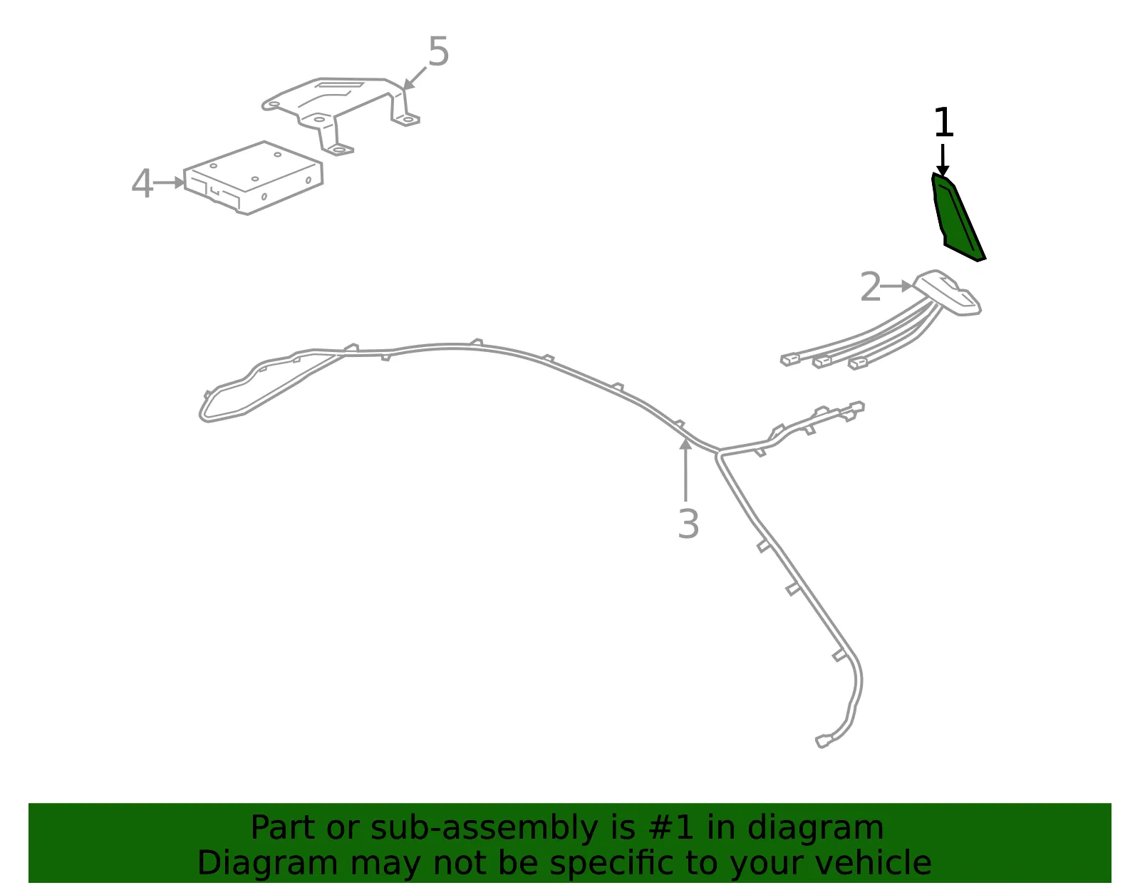 Module Asm Rdo Ant Eccn=7A - GM (25912947)