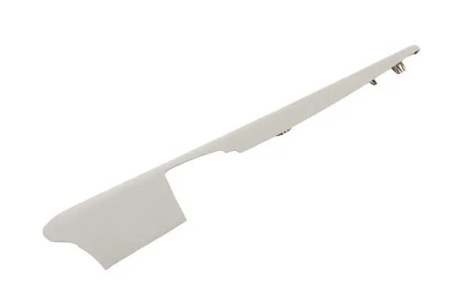 Light Titanium Front Passenger Side Door Armrest Lower Finish Cover - GM (25923069)