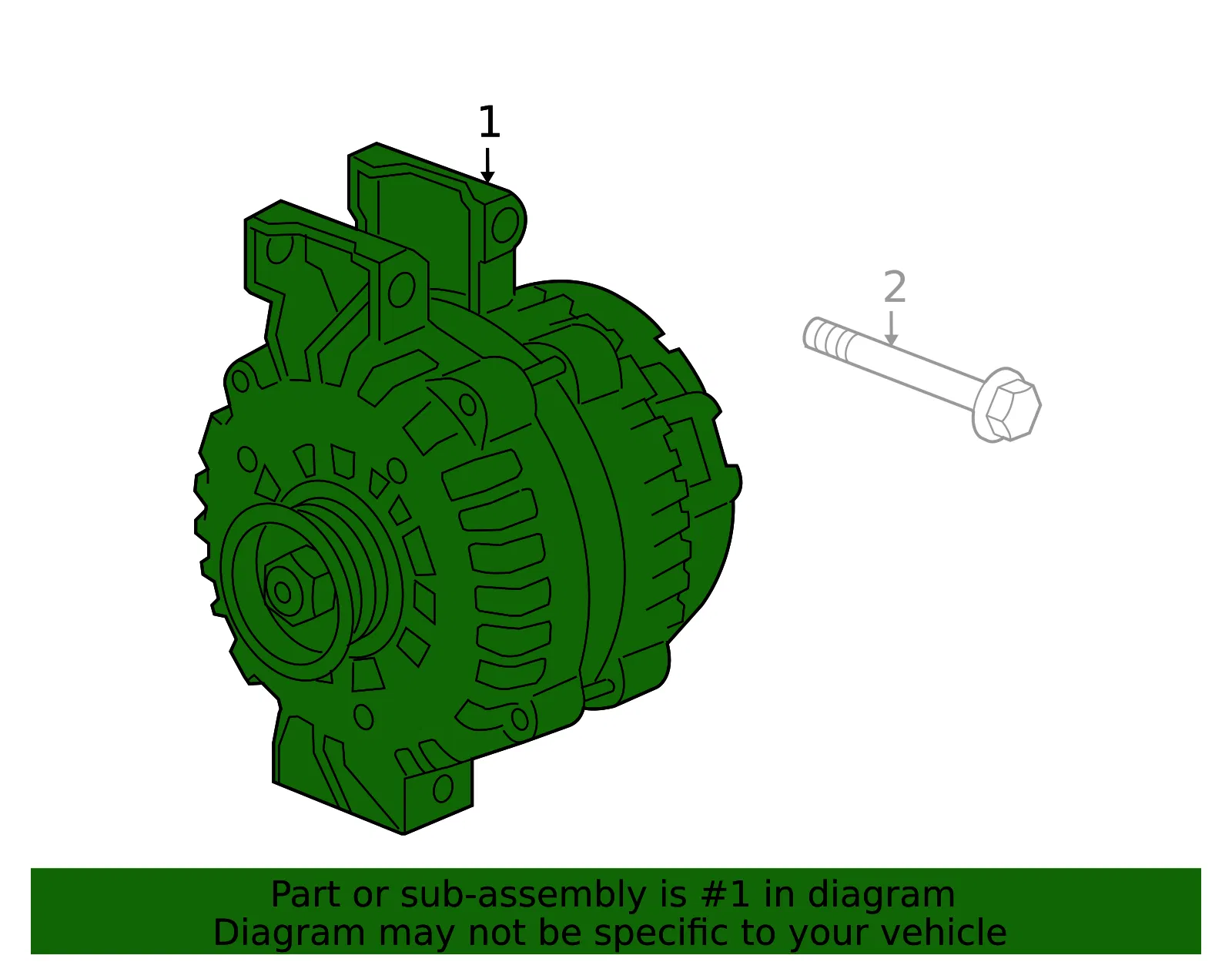 Alternator - ACDelco (25925948)