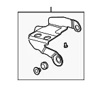 ABS Control Module Bracket - GM (25927393)