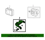 ABS Control Module Bracket - GM (25927393)