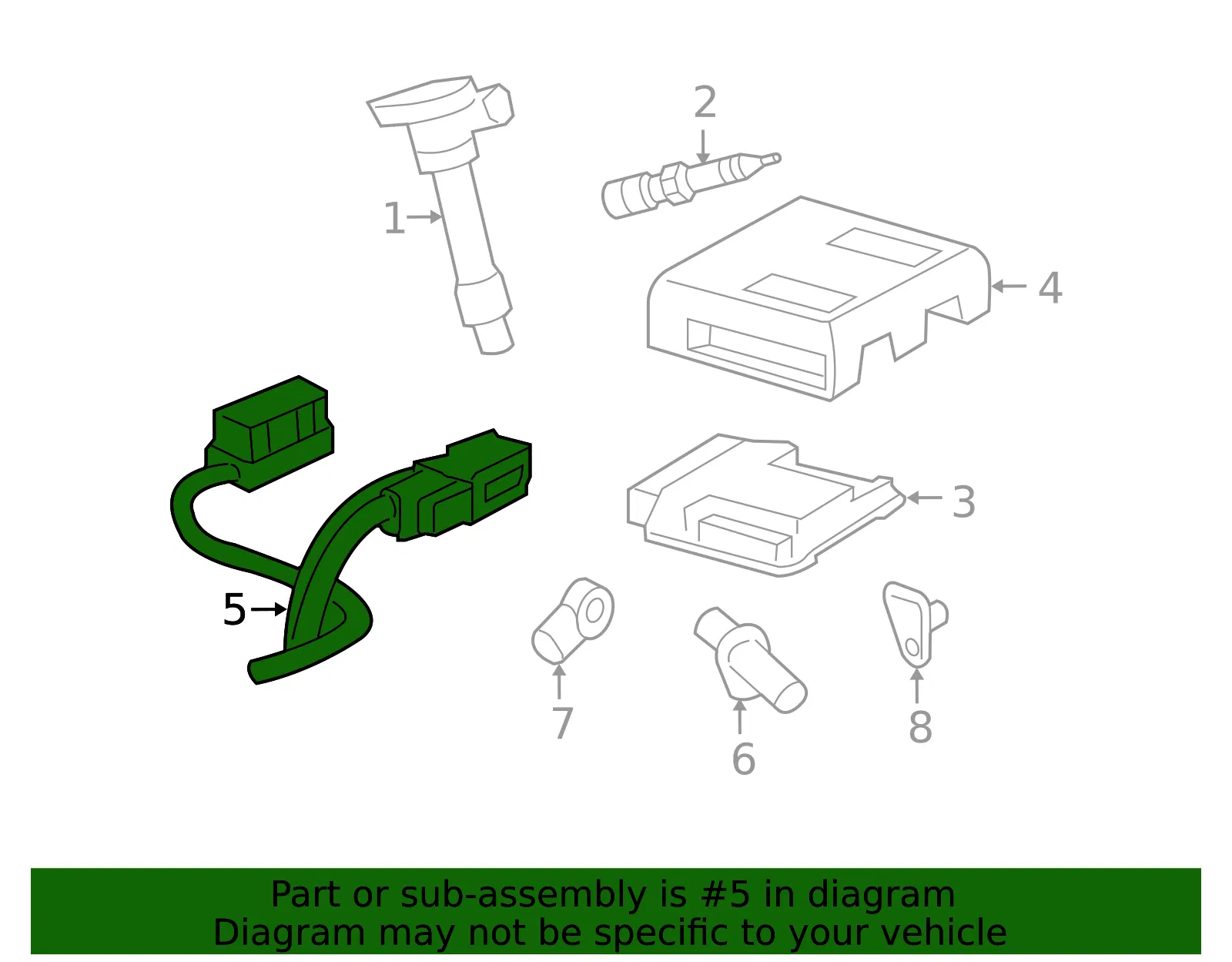 Engine Harness - GM (25962372)