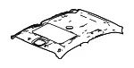 Light Titanium Headliner - GM (25980962)