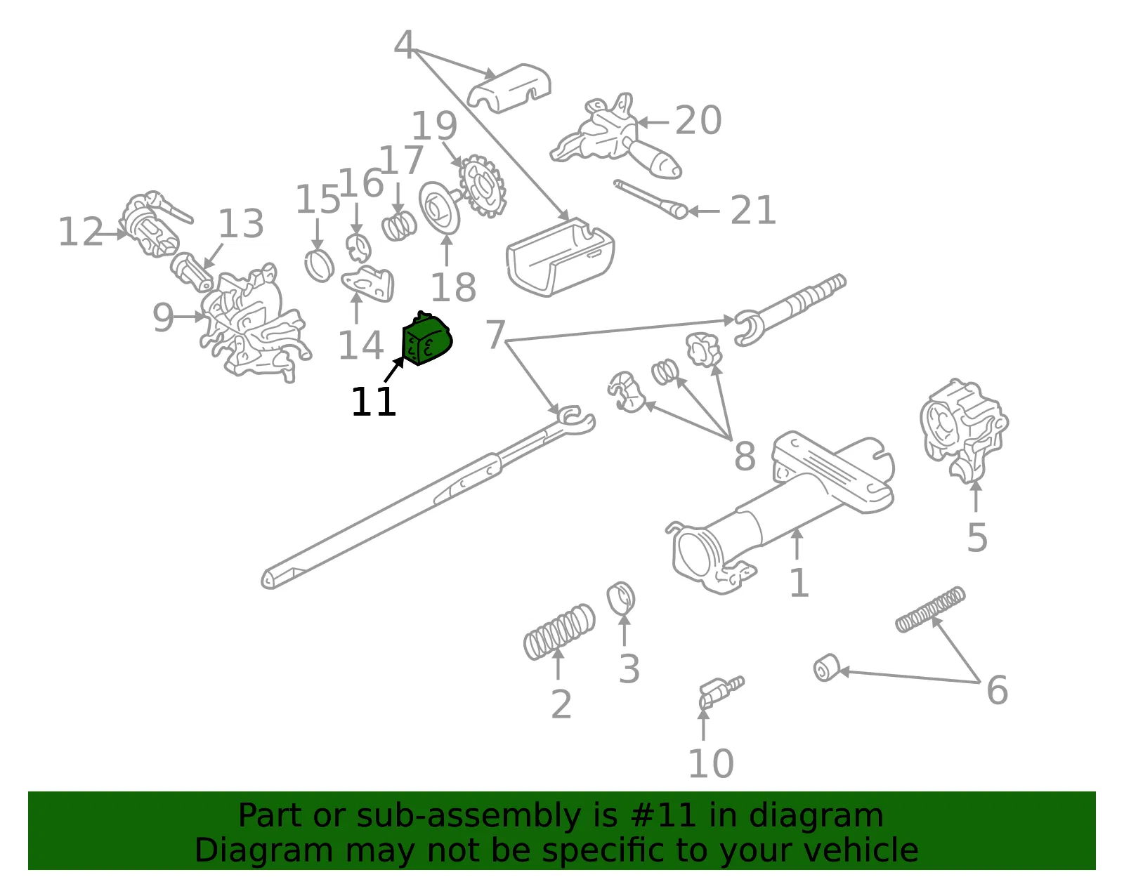 Ignition Switch - GM (26034119)