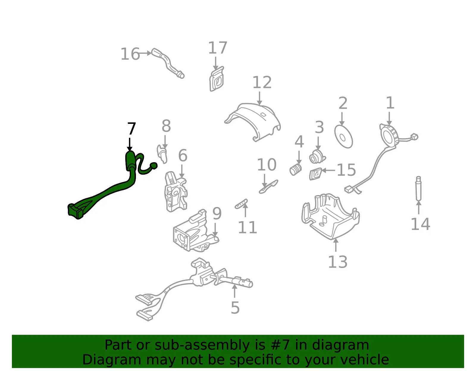 Ignition Switch - GM (26075995)