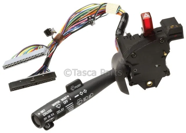 Turn Signal, Headlight Dimmer, Windshield Wiper and Washer Switch with Lever - GM (26102157)