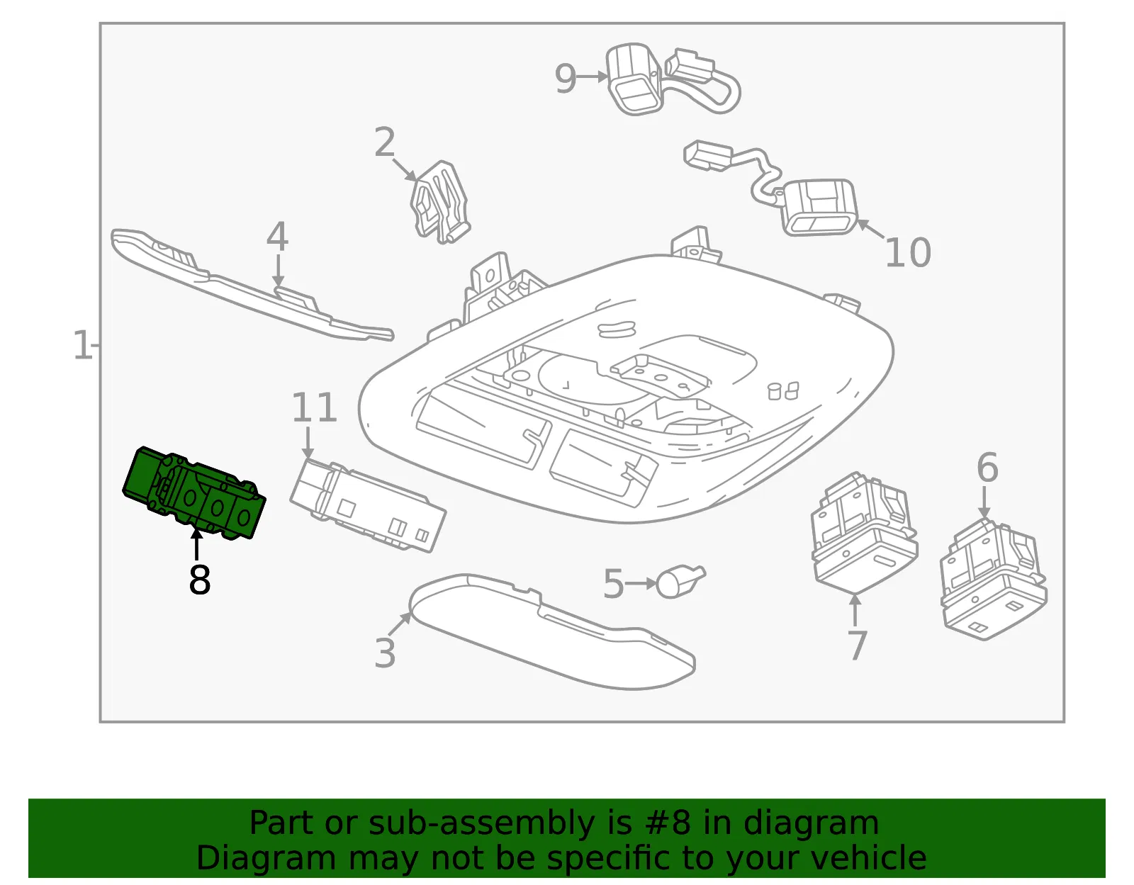 Combination Switch - GM (26211393)