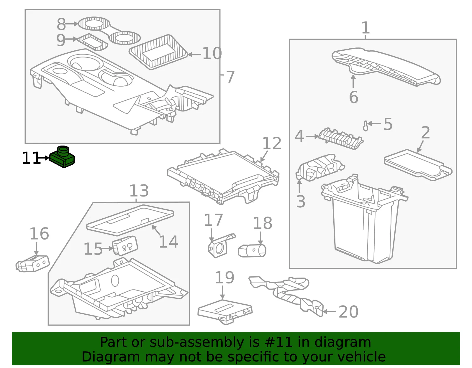 Adjust Switch - GM (26371178)