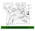 Switch Bezel - GM (26419318)