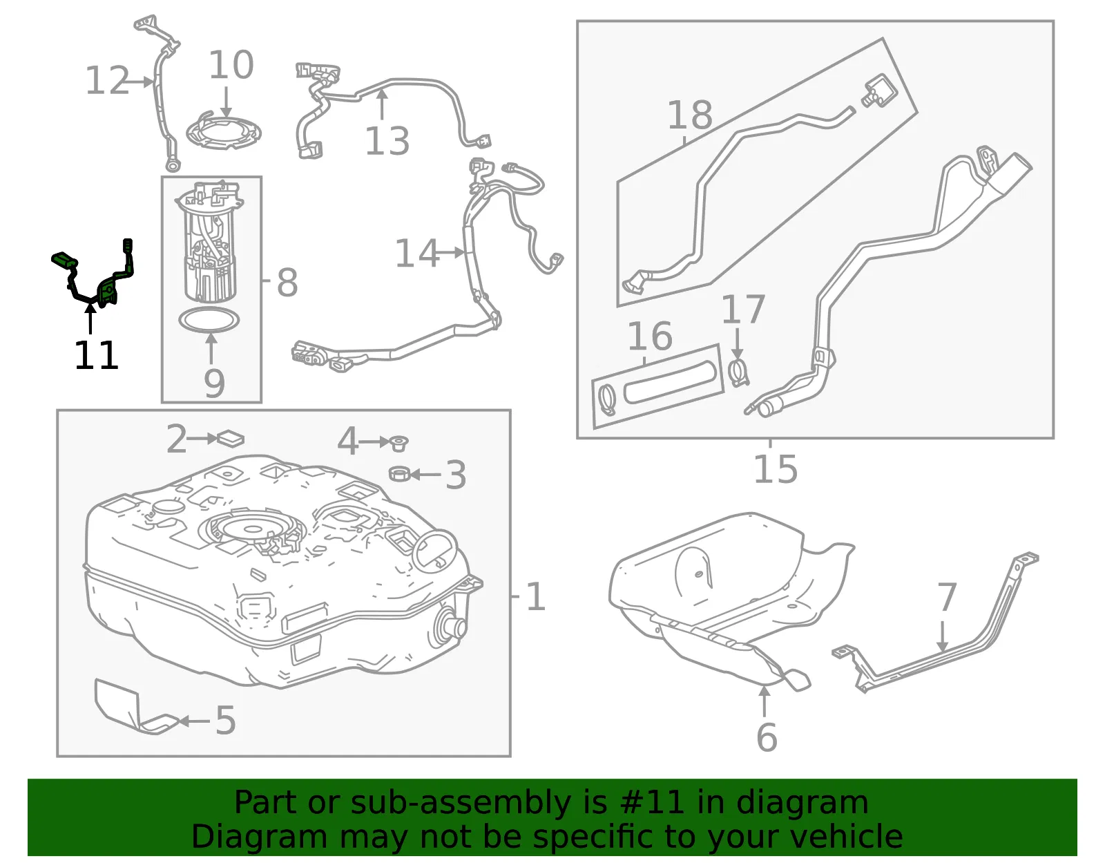 Level Sensor - GM (26434250)