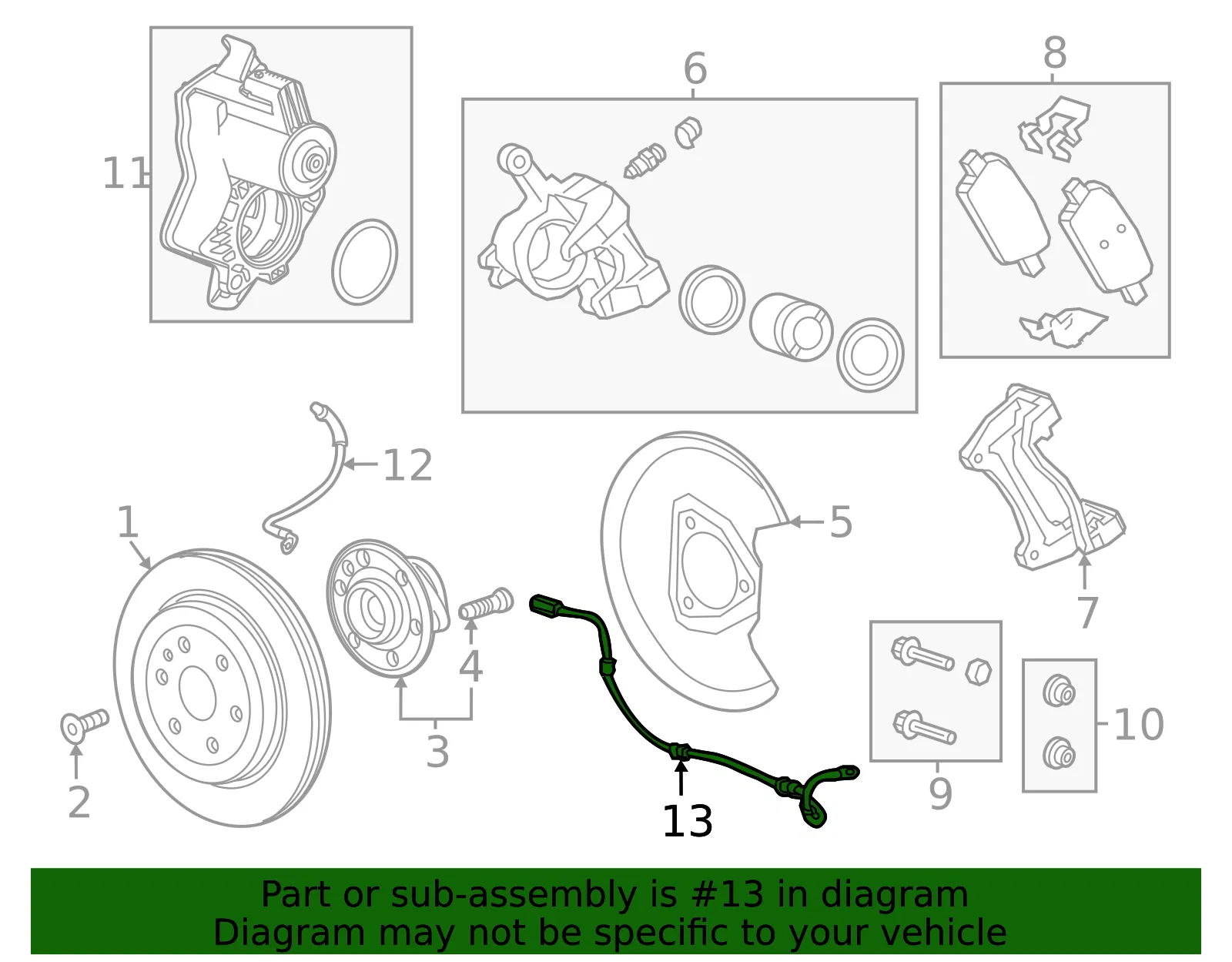 ABS Sensor - GM (26441650)