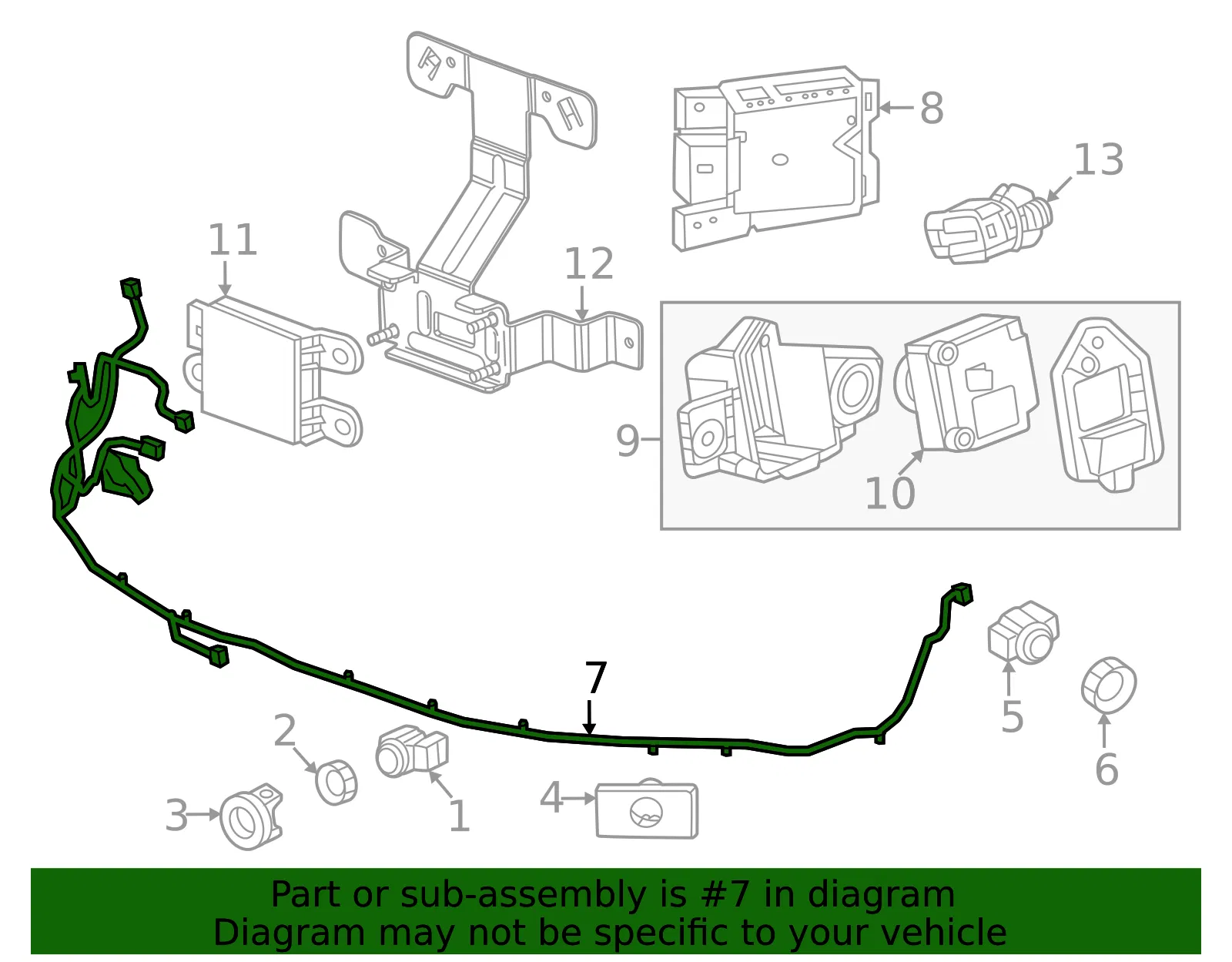 F Harness - GM (26504628)