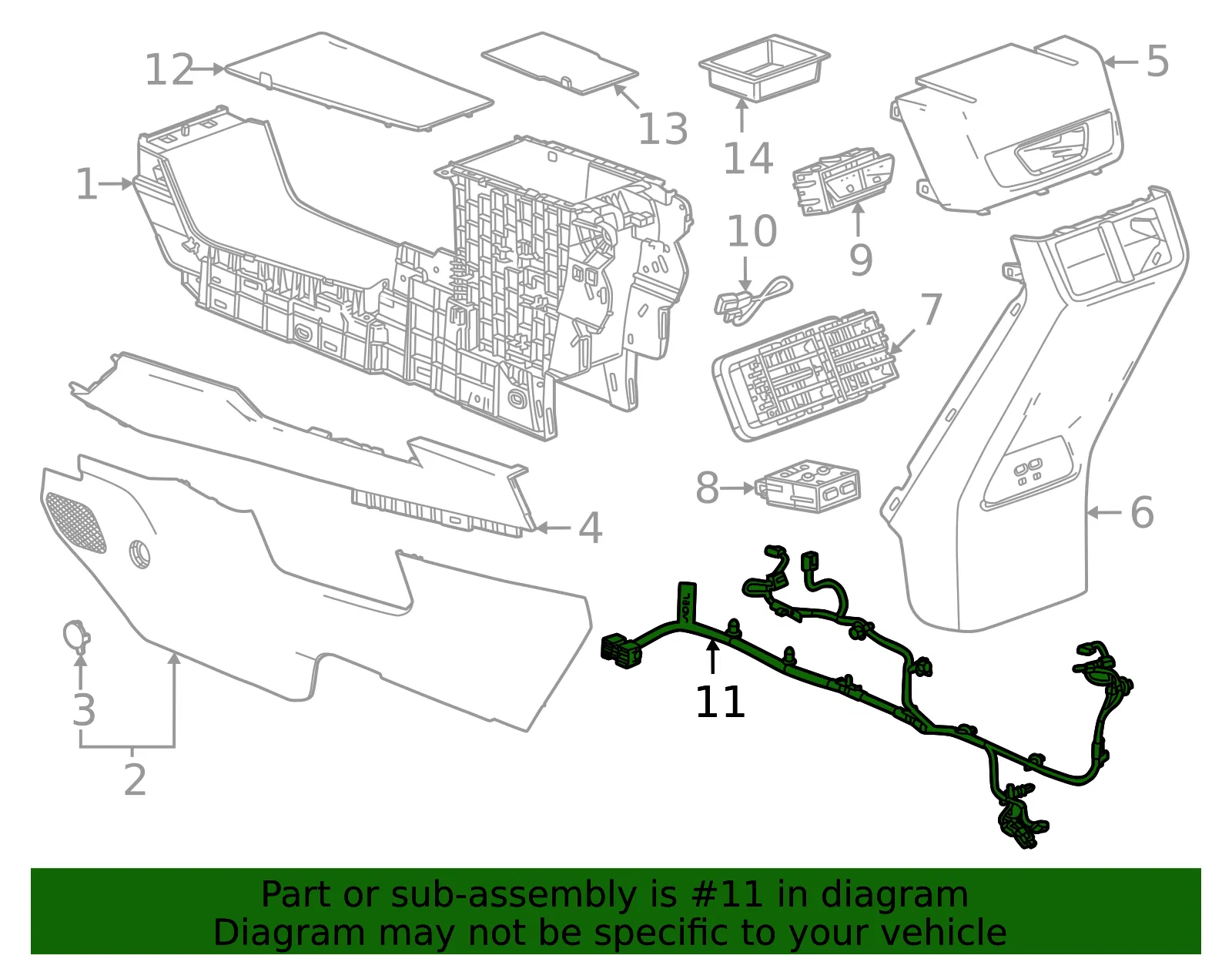 Wire Harness - GM (26512903)