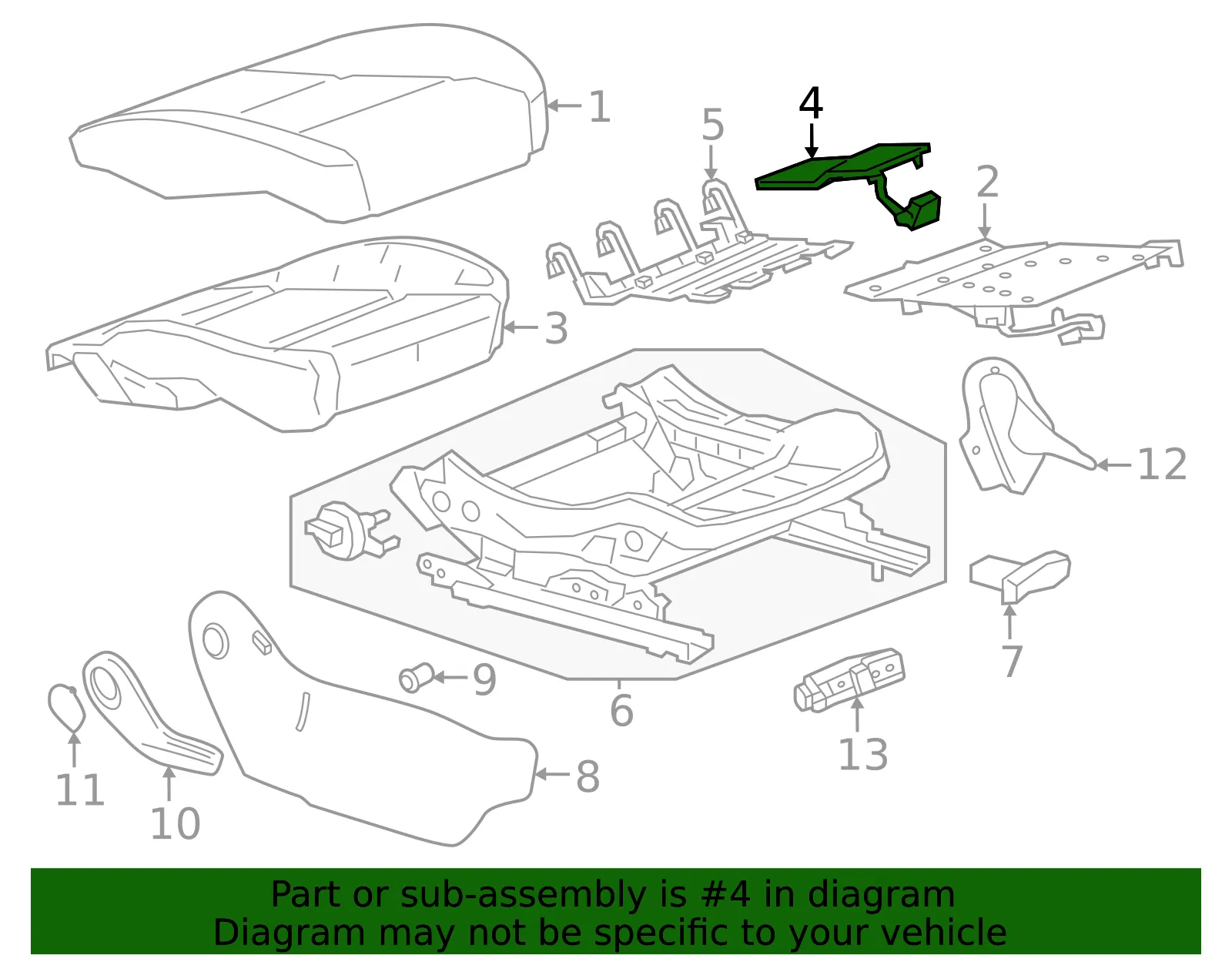Occupant Sensor - GM (26534843)