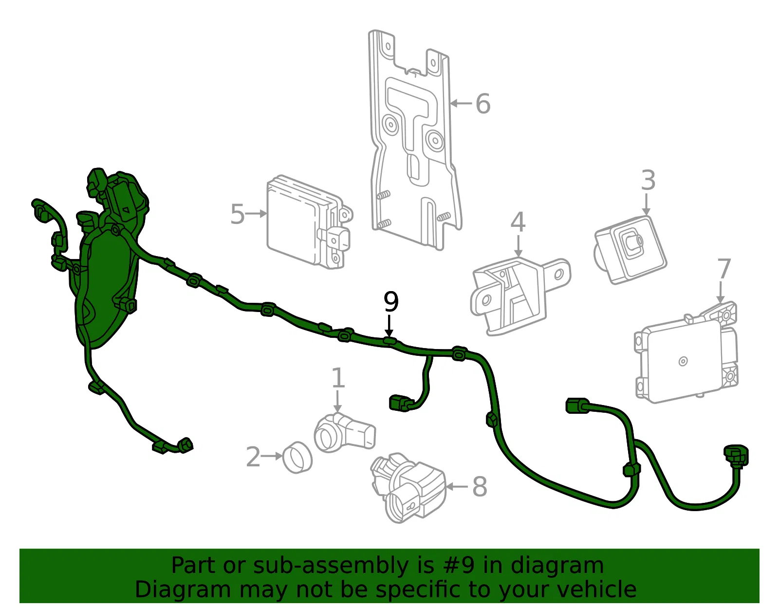 Wire Harness - GM (26535827)