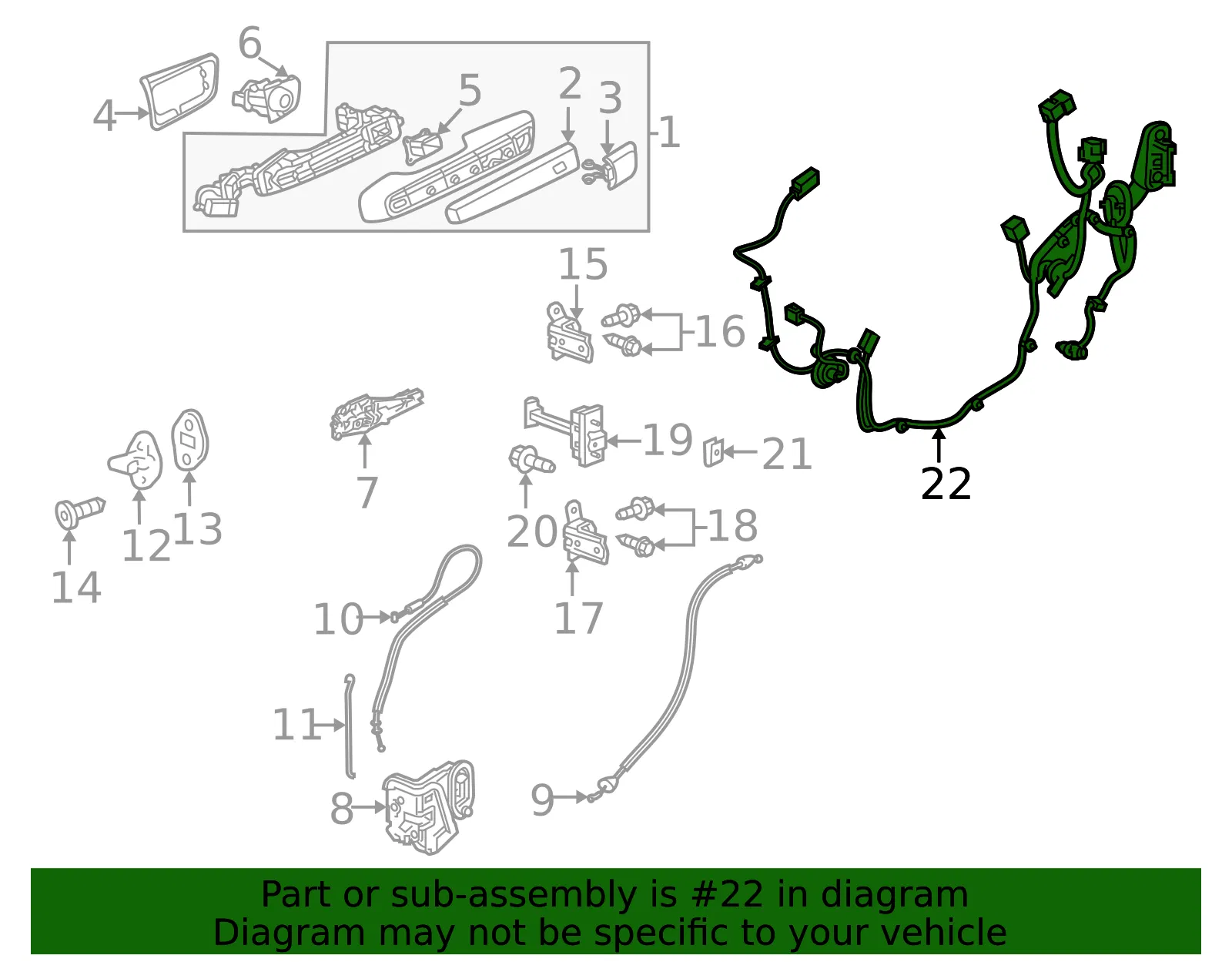 F Harness - GM (26536607)