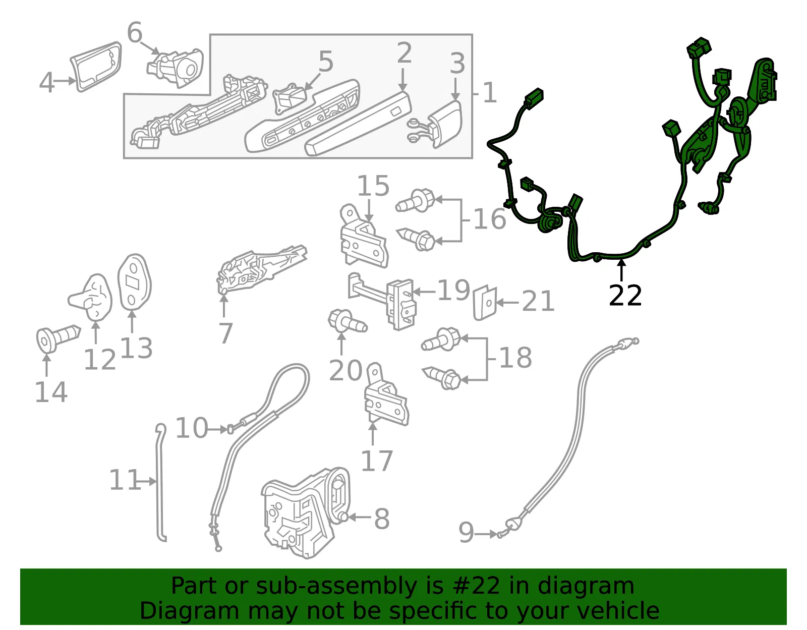 F Harness - GM (26536699)