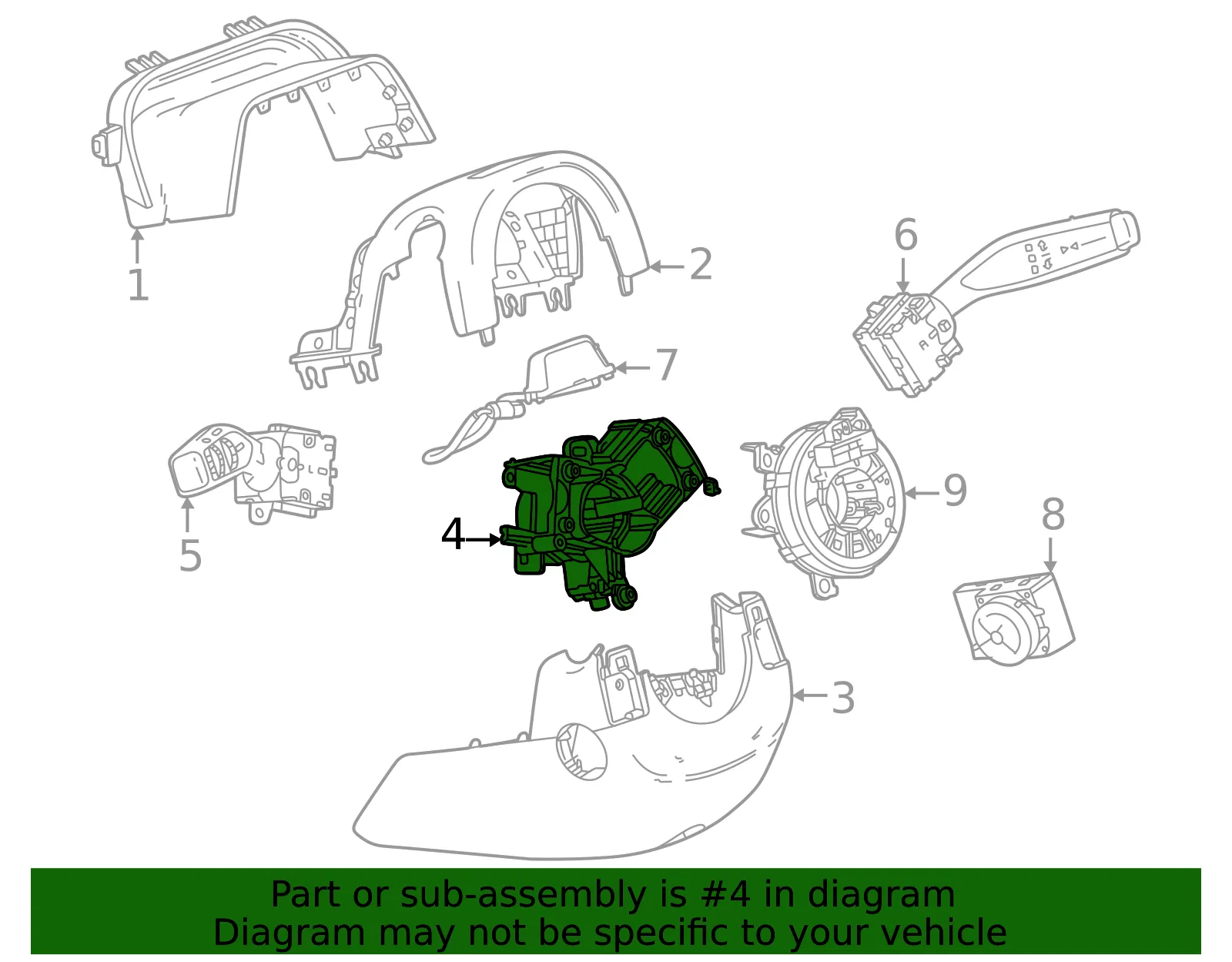 Switch Housing - GM (26554025)