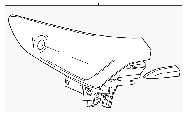 Combo Lamp Assembly - GM (26554825)