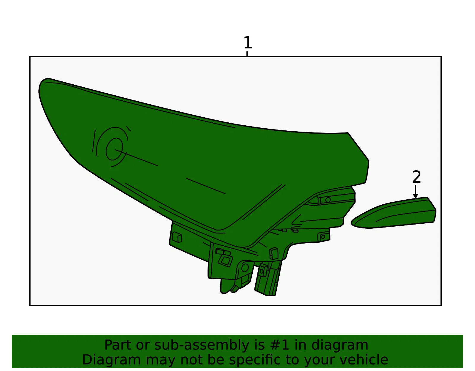 Combo Lamp Assembly - GM (26554825)