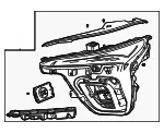Headlamp - GM (26599846)