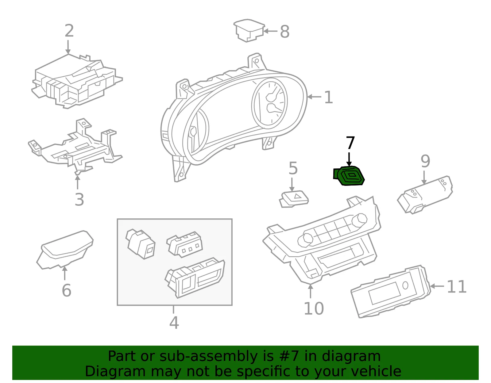 Ignition Switch - GM (26674253)