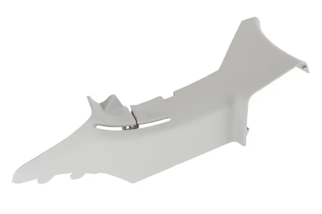 Light Titanium Rear Passenger Side Seat Belt Guide Trim Cover - GM (26686720)