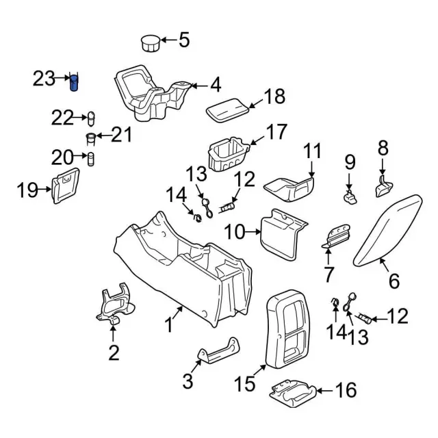 Traction Control Switch - Ford (2L2Z-2C418-AAA)