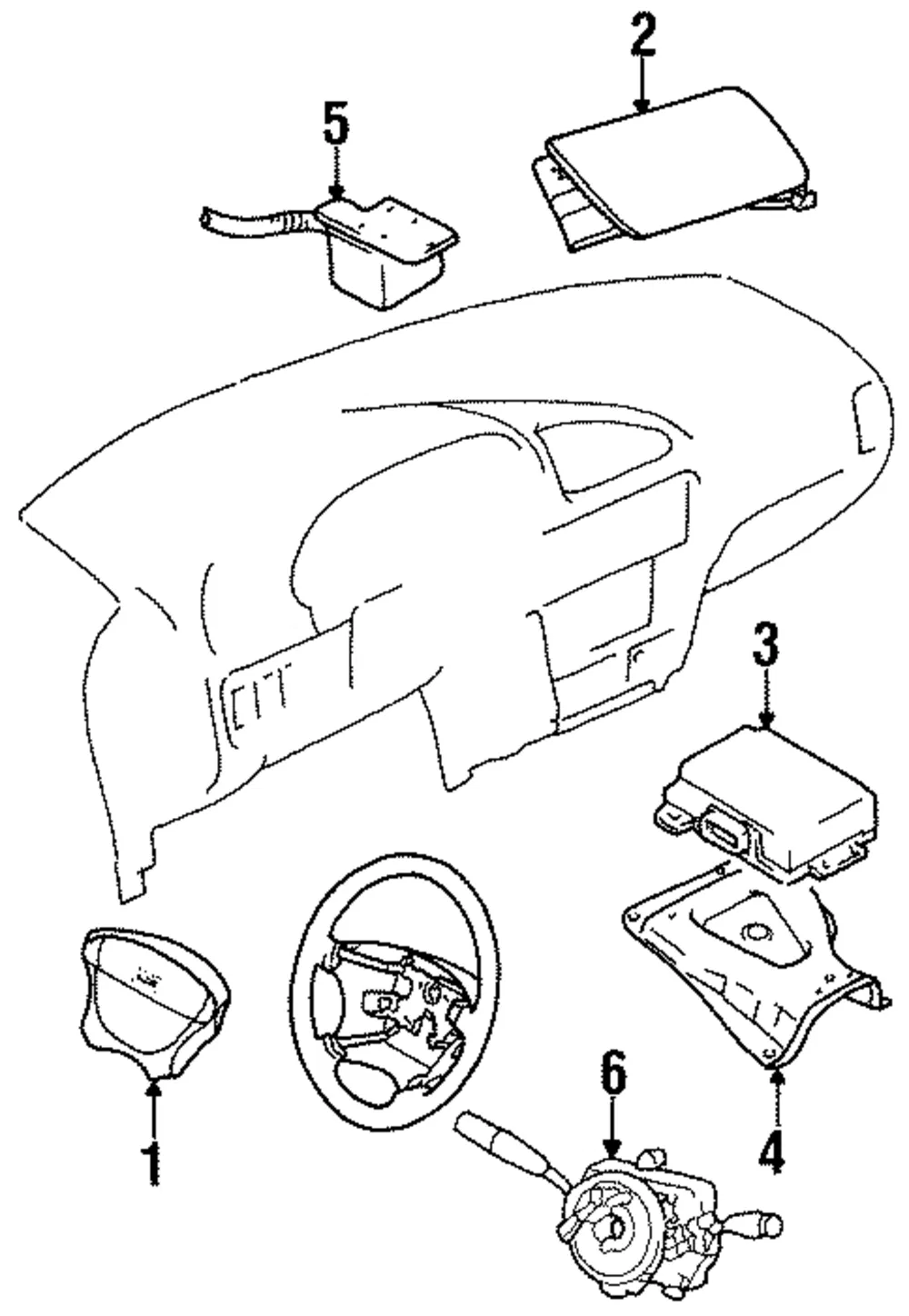 MODULE INFL RST SEN & DIAG - GM (30018895)