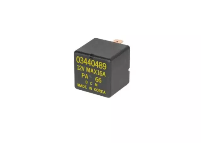Black Multi-Purpose Relay - GM (3440489)