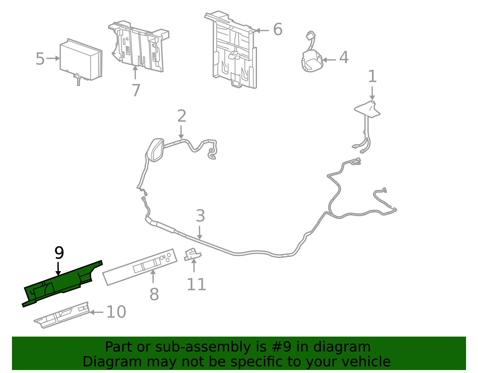 Communication Interface Module Bracket - GM (39019387)