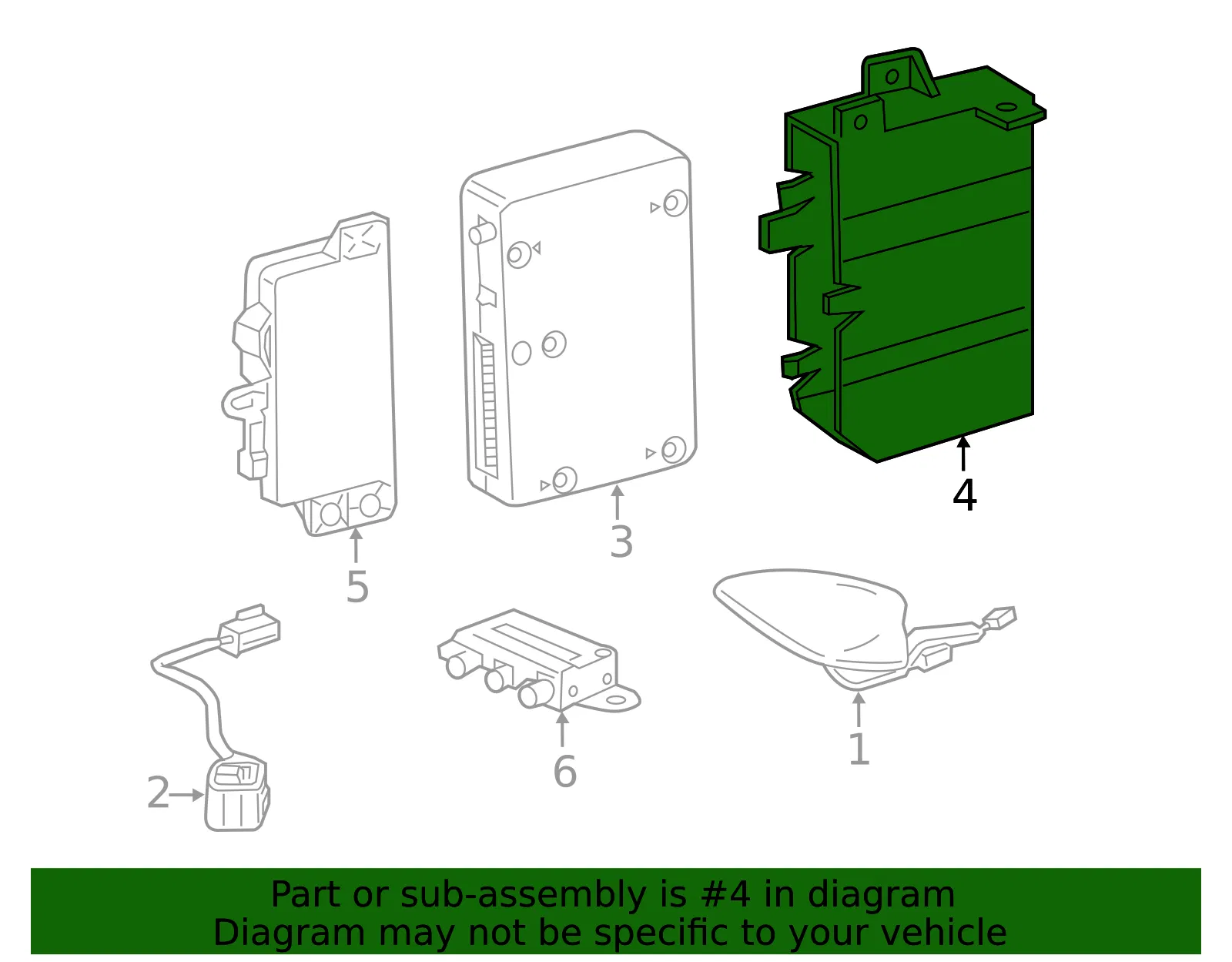 Communication Interface Module Bracket - GM (39090566)