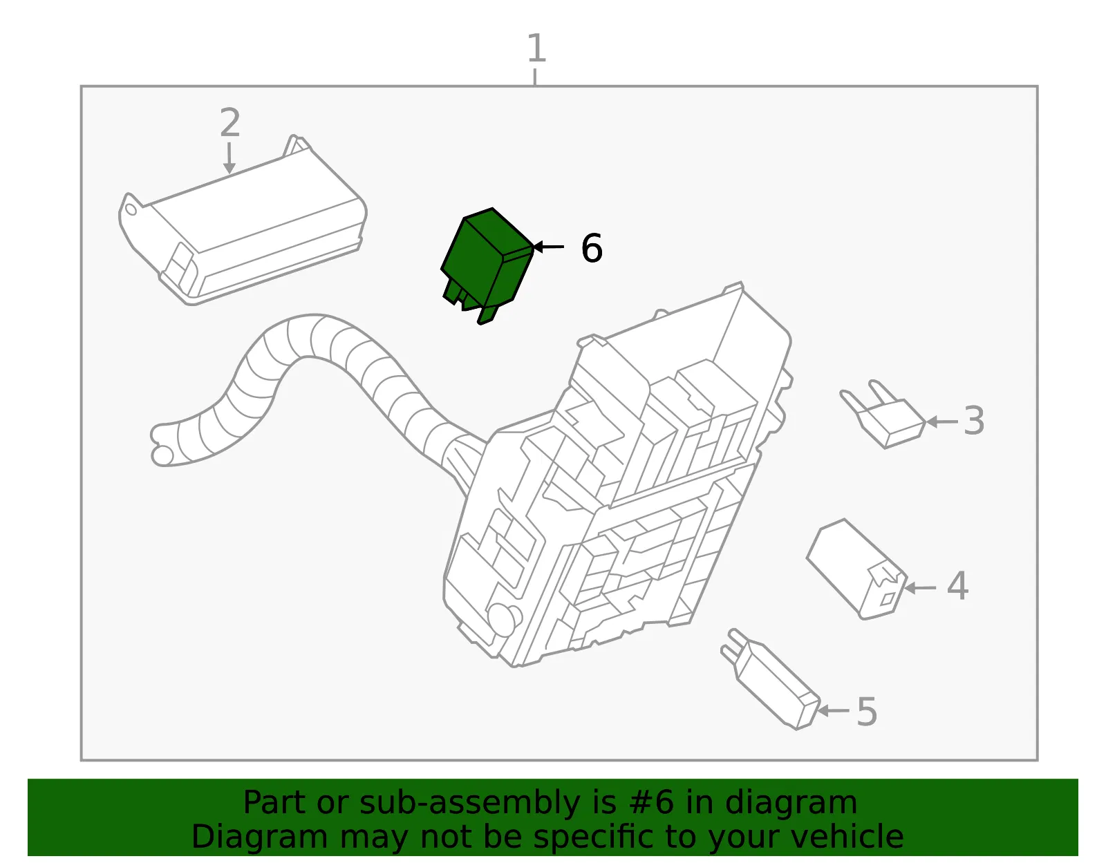 Multi-Purpose Relay - GM (39091599)