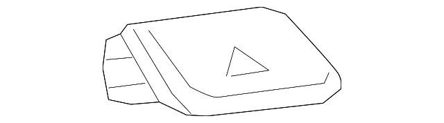 Hazard Warning Switch - GM (39100704)