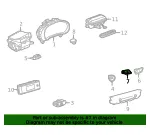Hazard Warning Switch - GM (39100704)
