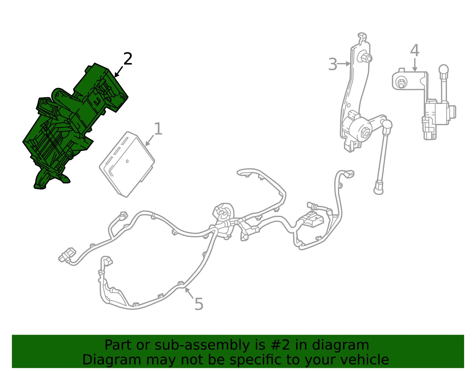 Multiuse Module Bracket - GM (39108695)