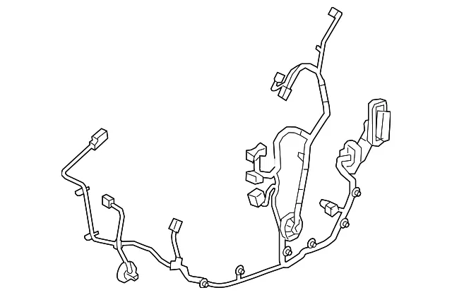 Front Passenger Side Door Wiring Harness - GM (39110791)