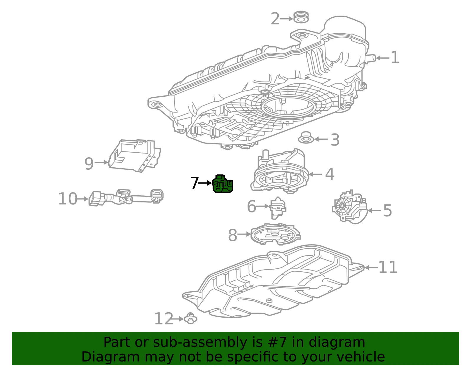 Pressure Sensor - GM (39118775)