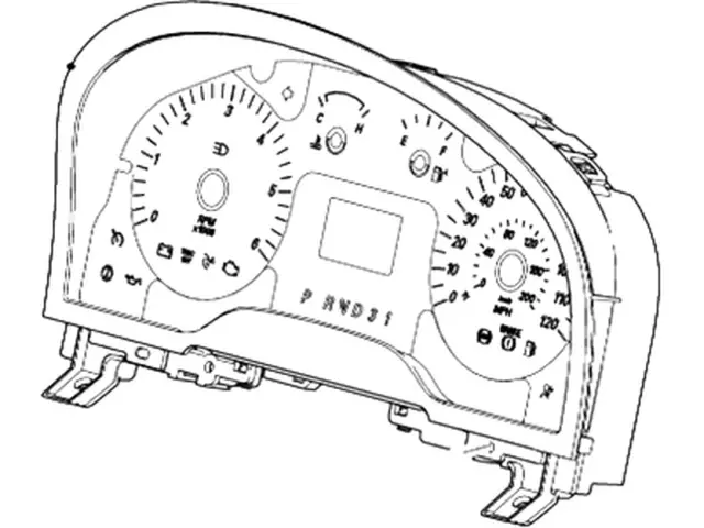 Instrument Cluster - Ford (3f2z10849aa)