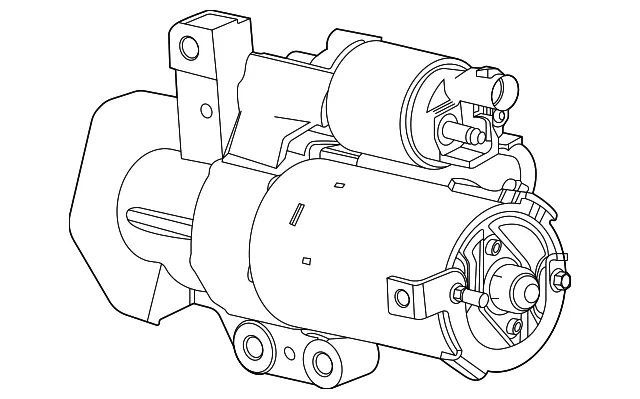Starter - GM (40009059)