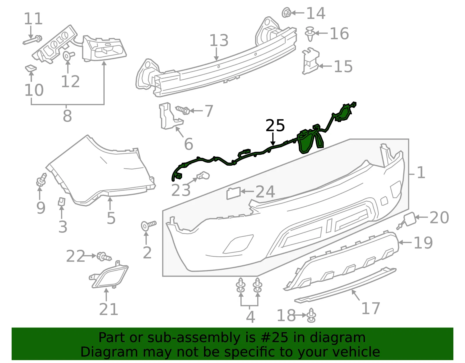 F Harness - GM (42388049)