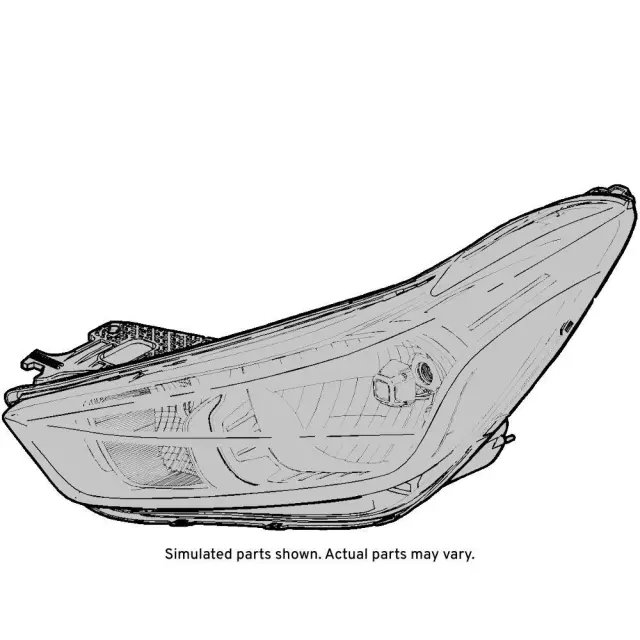 Driver Side Headlamp Assembly - GM (42453260)