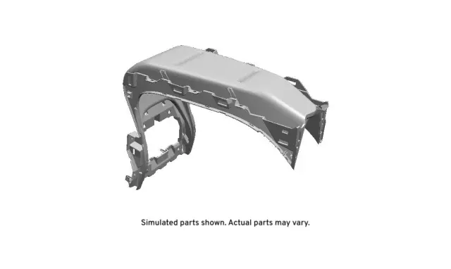 Light Ash Gray Front Floor Console Compartment - GM (42492283)