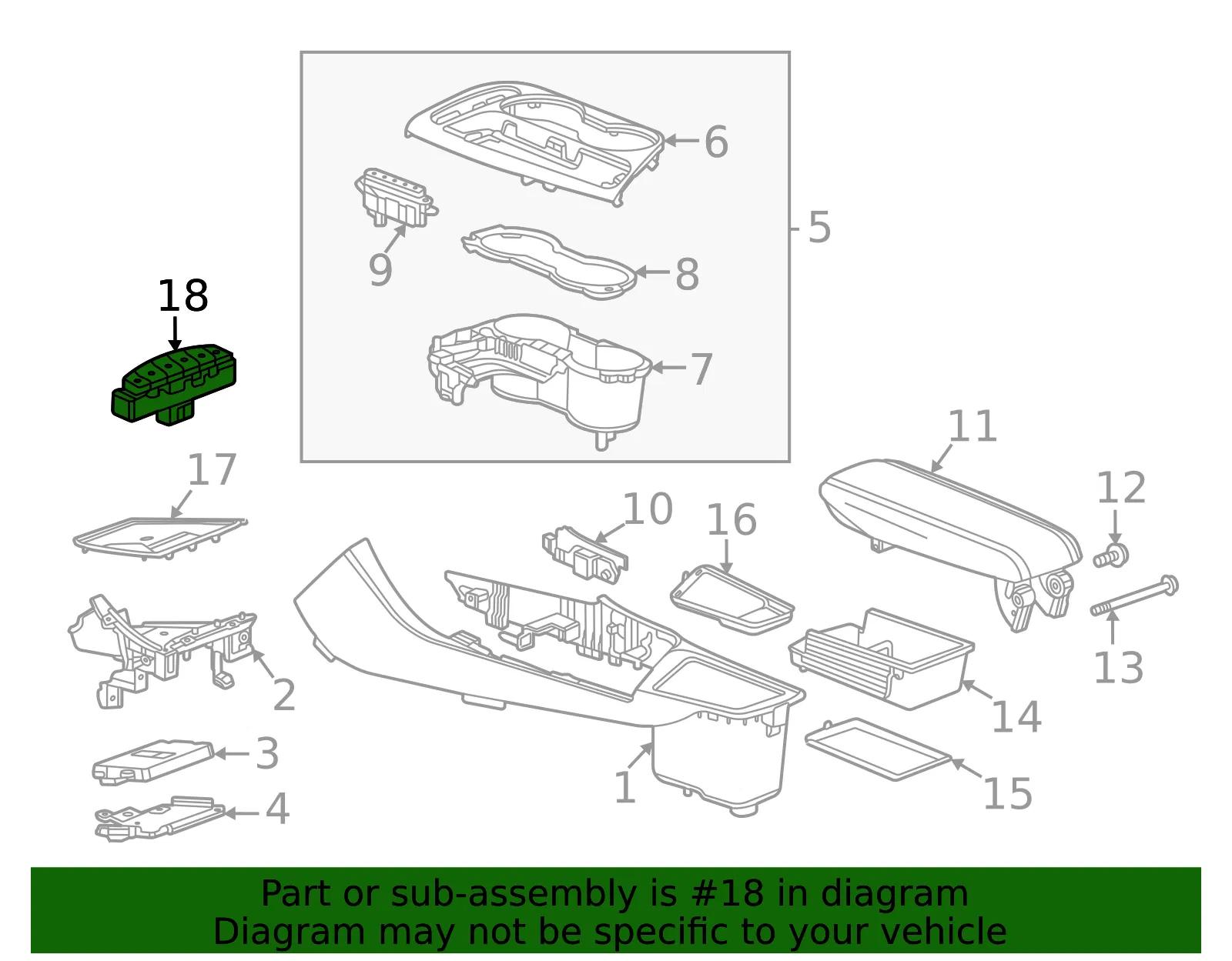 Control Switch Assembly - GM (42568937)