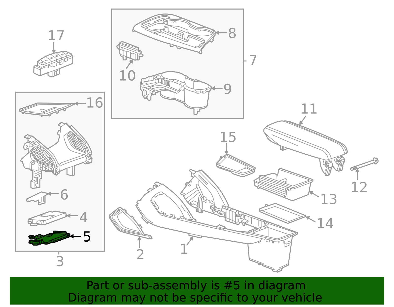 Module Bracket - GM (42588403)
