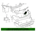 Reflector - Passenger Side (RH) - GM (42598151)
