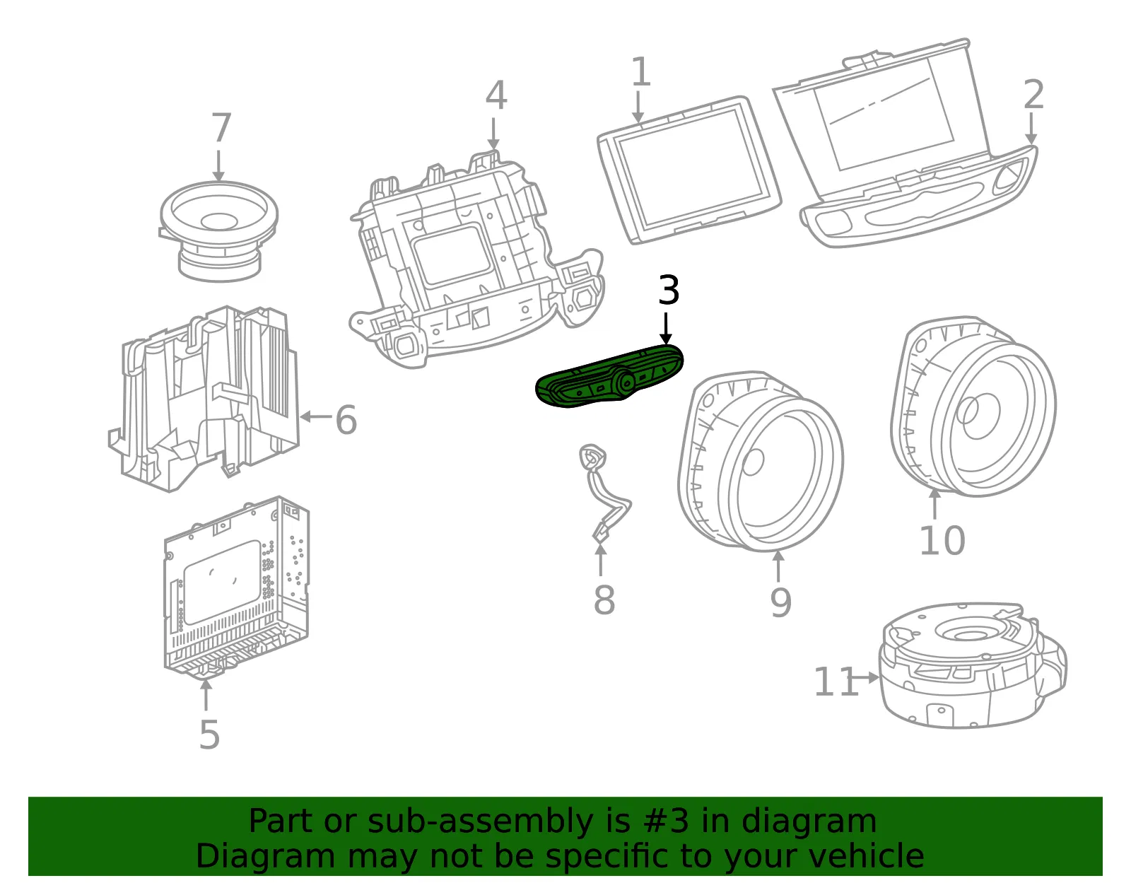 Control Switch - GM (42639309)