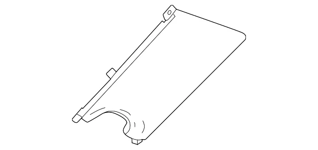 Black Windshield Sensor Mount Bracket Cover Insert - GM (42675811)